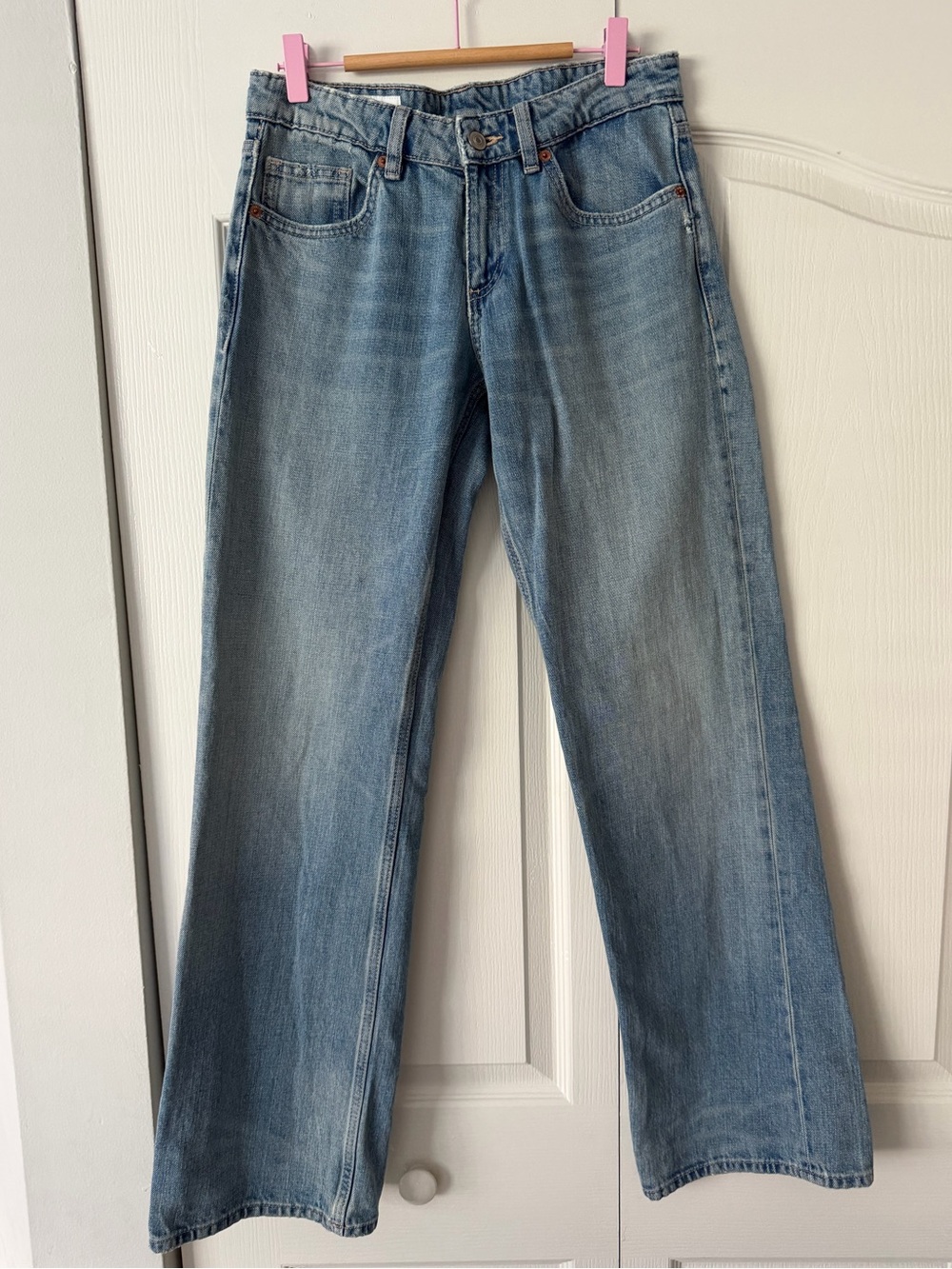 Zara Women's Light Blue Bootcut Jeans